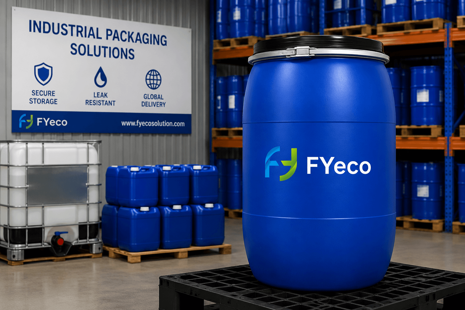 HDPE Drum Supplier: Reliable Industrial Packaging for Chemical Liquids